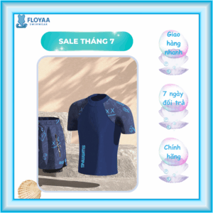 Đồ bơi nam đi biển dáng rộng 2 lớp chống nắng cao cấp thời trang cho nam kèm ảnh thật